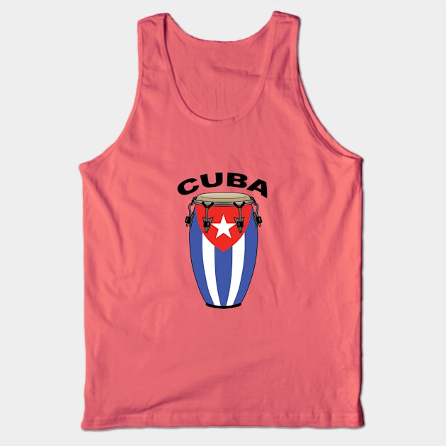 CUBA Conga Tank Top by marengo